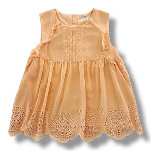 Mayoral | Chiffon Studded Swingcut Blouse (16 yrs) 🍑